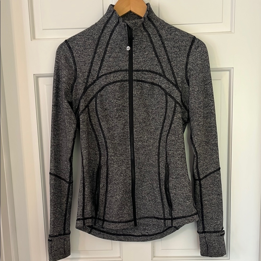 lululemon Women's Gray Full-Zip Performance Jacket